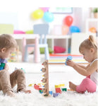 Multi-Layer Wooden Marble Run Toy – Montessori-Inspired Developmental Plaything for Kids