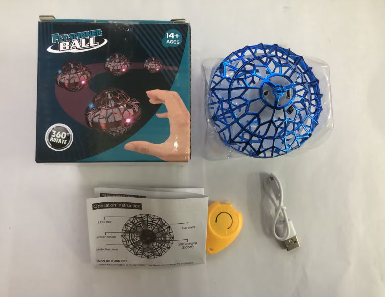 Magic Flying Ball – Luminous Floating Rotating Toy for Kids & Adults – View 11 | Toki Toy Box