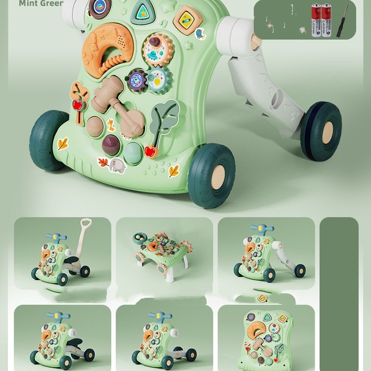 All-in-One Baby Walker – Adjustable Learning Support – View 16 | Toki Toy Box
