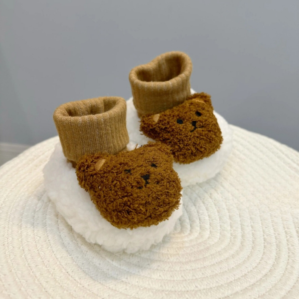 CozyToes Baby Grip Socks – Soft Non-Slip Comfort – Side View | Toki Toy Box