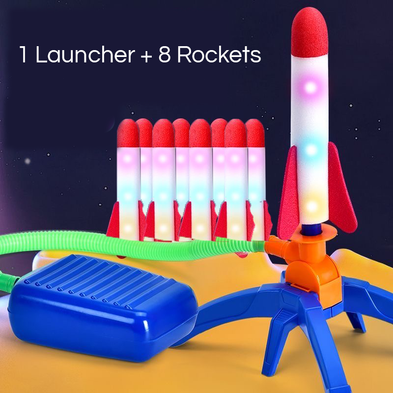 SkyZoomer Rocket Launcher Toy – Soaring Fun for Kids – Outdoor Toy | Toki Toy Box