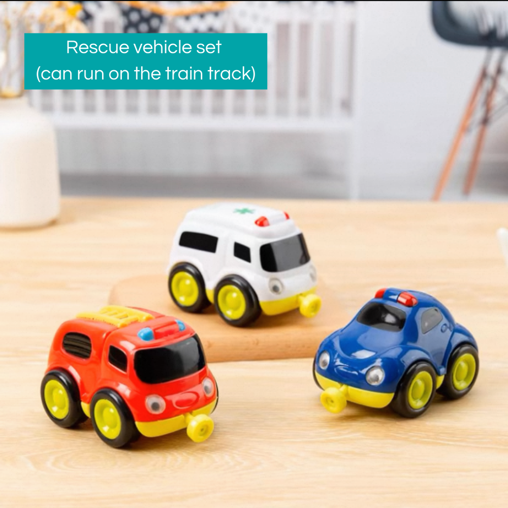 Electric Chug Train Set – Interactive Track Toy for Kids – Packaging | Toki Toy Box