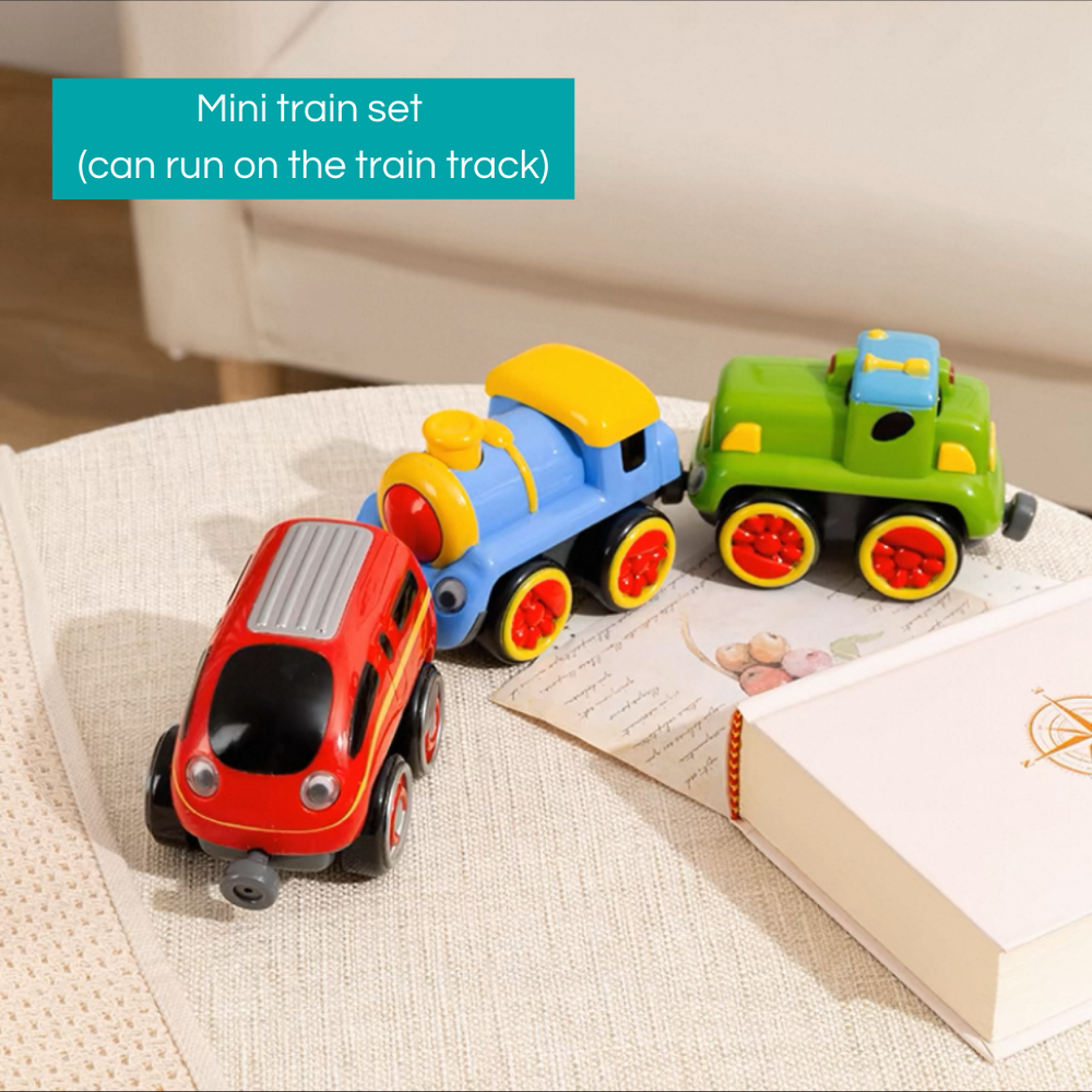Electric Chug Train Set – Interactive Track Toy for Kids – View 11 | Toki Toy Box