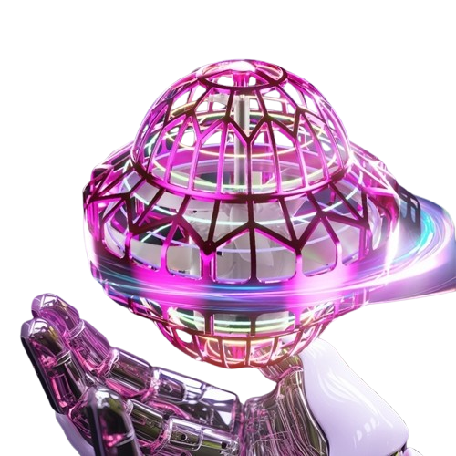 Magic Flying Ball – Luminous Floating Rotating Toy for Kids & Adults – Flying Toy | Toki Toy Box
