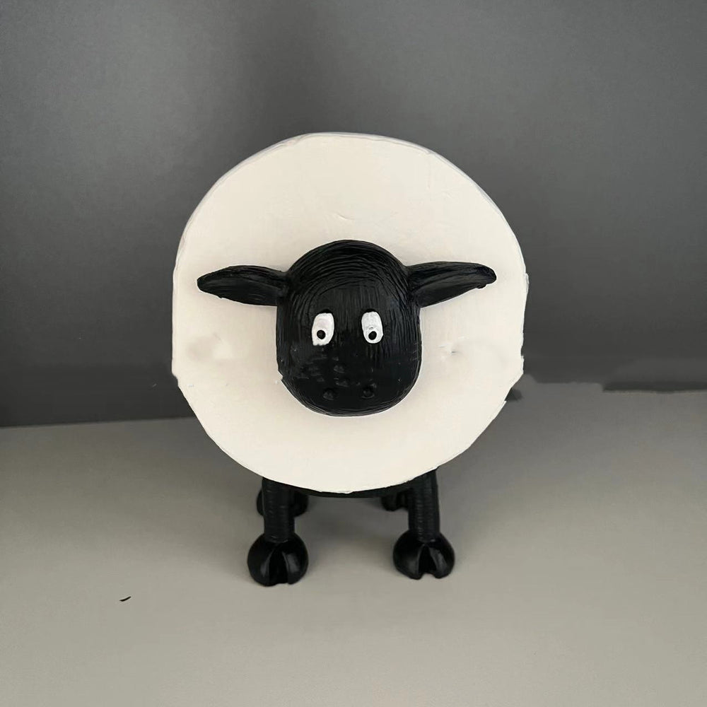 Sheep Toilet Paper Holder – Funny Bathroom Decor | Toki Toy Box – Size Reference | Toki Toy Box