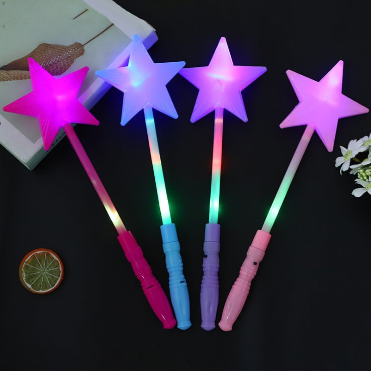 Glow Star Magic Wand for Kids – Side View | Toki Toy Box