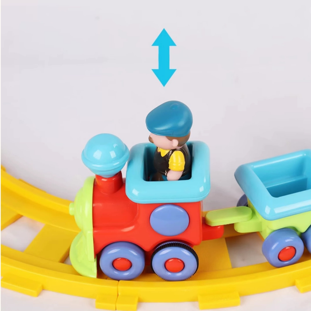 Electric Chug Train Set – Interactive Track Toy for Kids – View 13 | Toki Toy Box