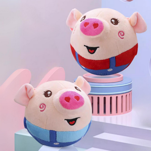 Wiggle Pig – Soft Musical Pig Toy That Encourages Crawling - Toki Toy Box