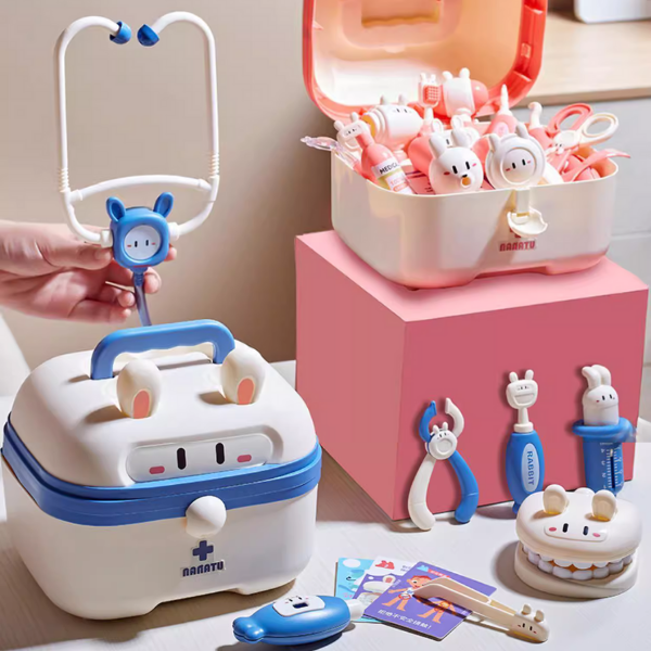 DocPlay Kit - Doctor set for kids' imaginative play! - Toki Toy Box