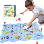 TurboTrack Adventure Set – Puzzle Meets STEM Learning!