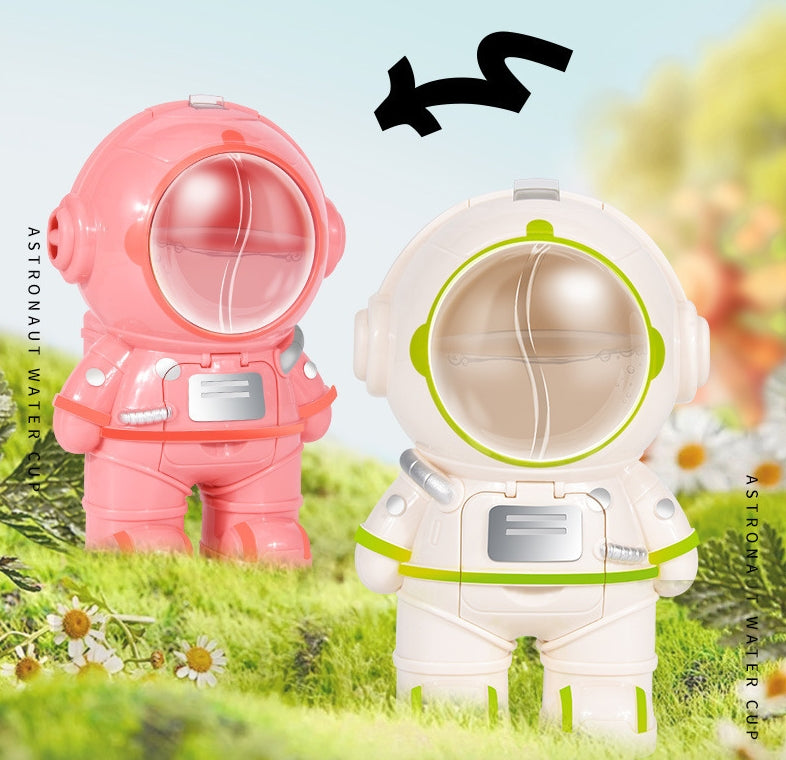 Large Capacity Cartoon Astronaut Water Dispenser – Fun & Functional Drink Station – Side View | Toki Toy Box