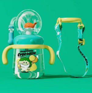 Whale Fountain Kids Cup – Fun Drinking Bottle | Toki Toy Box - Toki Toy Box