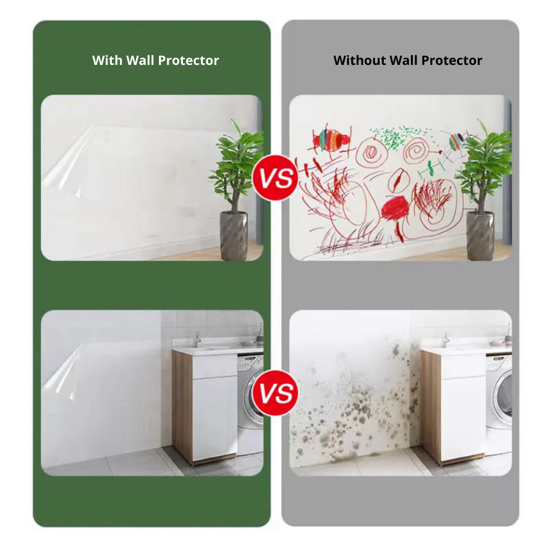 Clear Wall Guard – Mess-Free Protection for Any Surface