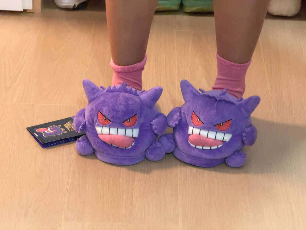 Purple Mischief Ghost Slippers – Plush Cozy Comfort – Whats Included | Toki Toy Box