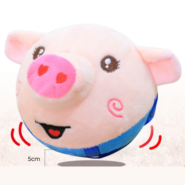 Wiggle Pig – Soft Musical Pig Toy That Encourages Crawling - Toki Toy Box
