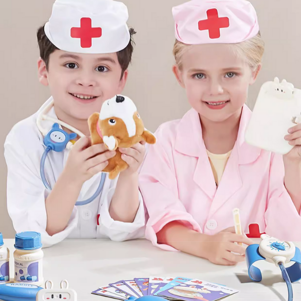 DocPlay Kit - Doctor set for kids' imaginative play! - Toki Toy Box