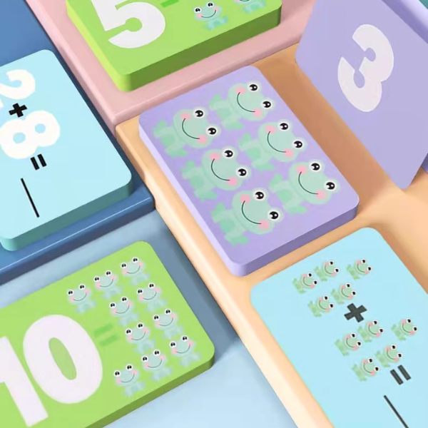 Frog Balance Math Toy – Fun Learning Game for Kids | Toki Toy Box – Side View | Toki Toy Box