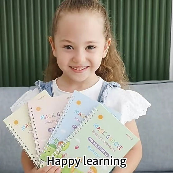 Reusable Writing Practice Books – Kids Learning Set | Toki Toy Box