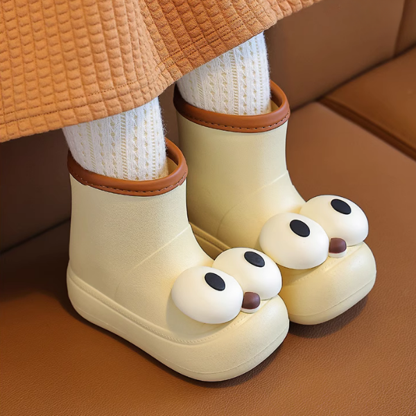 PuddlePals Kids Rain Boots – Waterproof Splash Fun – Side View | Toki Toy Box