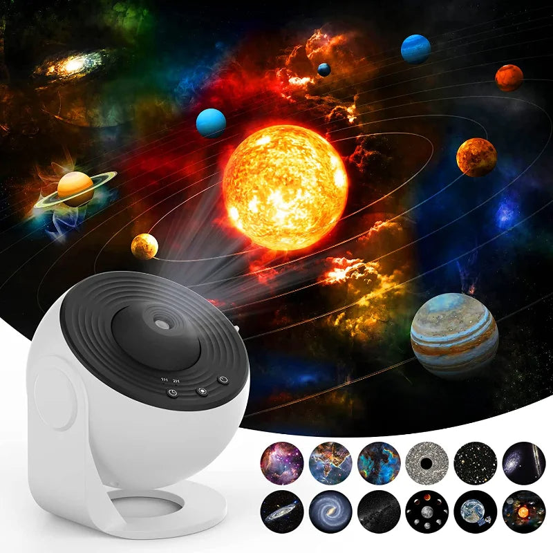360° Galaxy Star Projector – Night Sky Lamp with Timer – Star Projector | Toki Toy Box