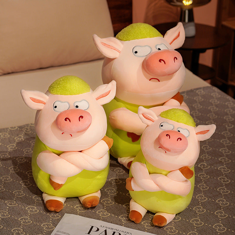 Funny Drag Pig Plush Toy – Silly Pull-Along Fun | Toki Toy Box – In Use | Toki Toy Box