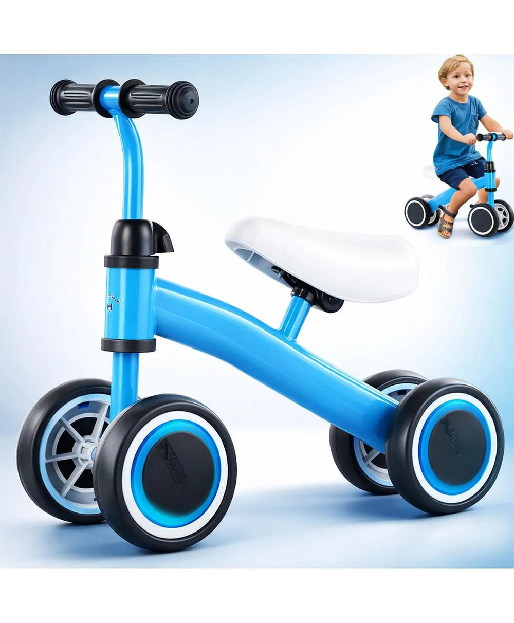 Baby Balance Bike – 4-Wheel Base Detail | Toki Toy Box