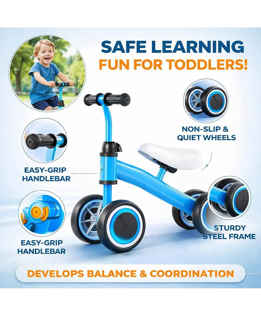 Baby Balance Bike – EVA Silent Wheels | Toki Toy Box