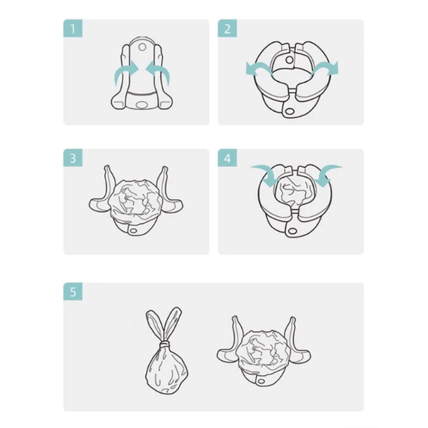 Foldable Travel Potty – Compact, Convenient & Kid-Friendly