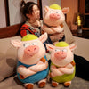 Funny Drag Pig Plush Toy – Silly Pull-Along Fun | Toki Toy Box