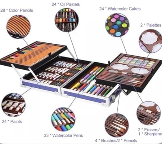 Unicorn Art Set – Colored Pencils | Toki Toy Box