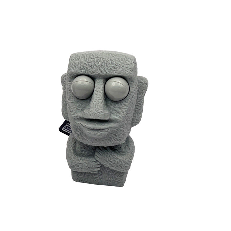 Rock face ball - wild squeeze fun – Size Reference | Toki Toy Box