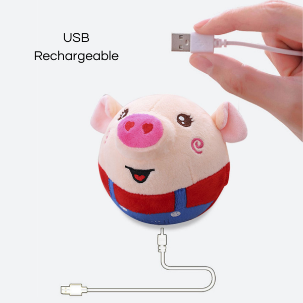 Wiggle Pig – Soft Musical Pig Toy That Encourages Crawling - Toki Toy Box