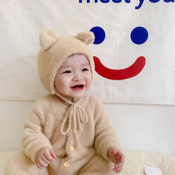 BearHug Baby Romper - Toki Toy Box