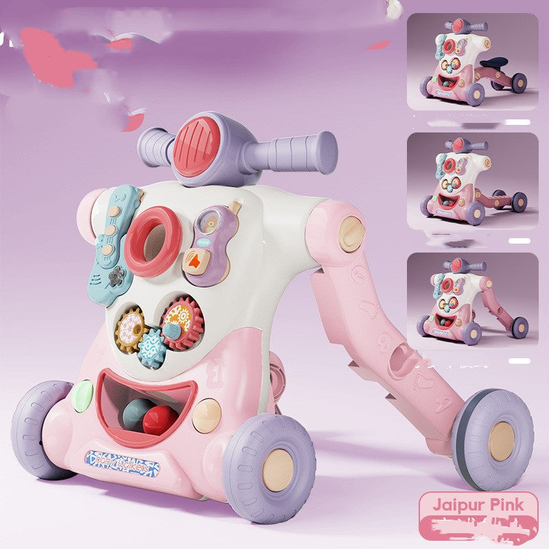 All-in-One Baby Walker – Adjustable Learning Support – Color Options | Toki Toy Box