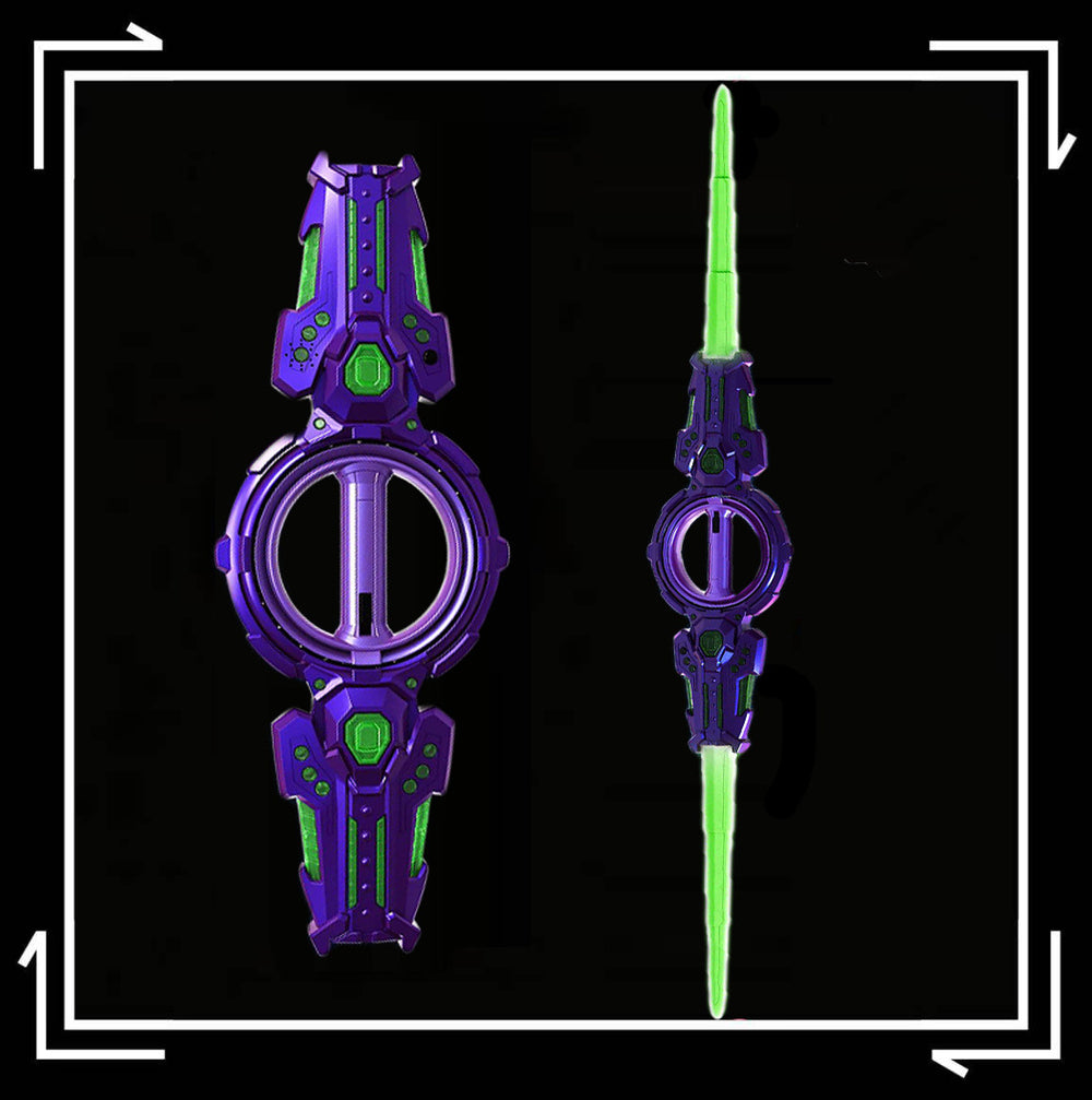 Light-Up Laser Sword Toy – Action Play Glow Blade – Size Reference | Toki Toy Box