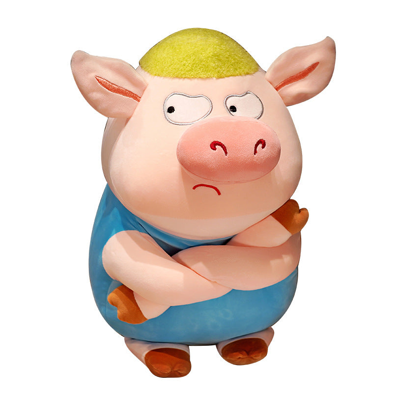 Funny Drag Pig Plush Toy – Silly Pull-Along Fun | Toki Toy Box – Detail | Toki Toy Box