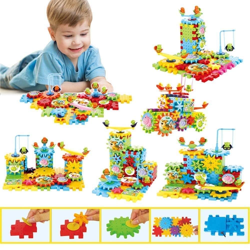 Gear Building Blocks – Packaging | Toki Toy Box
