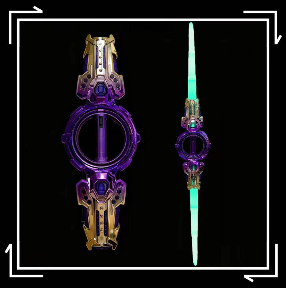 Light-Up Laser Sword Toy – Action Play Glow Blade – Detail | Toki Toy Box