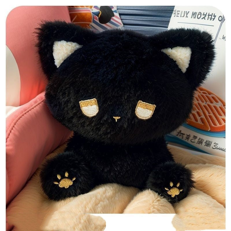 Emo Bear Plush Toy – Aesthetic Soft Gift Buddy – Size Reference | Toki Toy Box