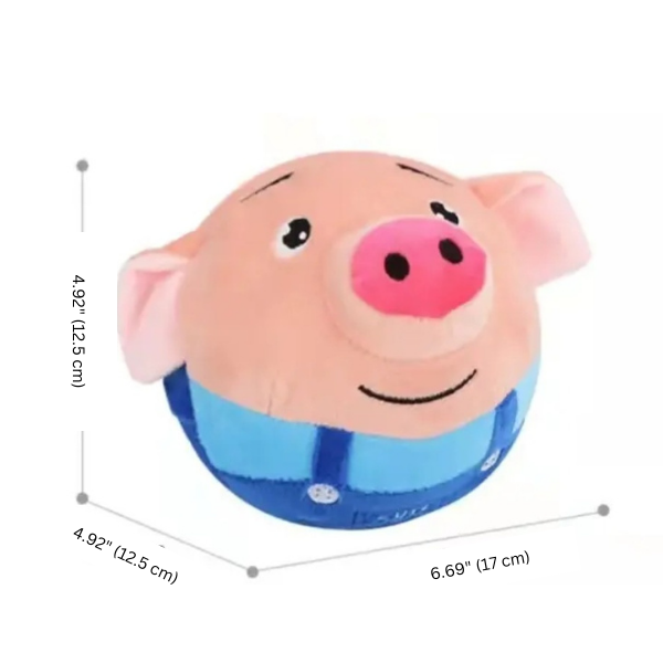 Wiggle Pig – Soft Musical Pig Toy That Encourages Crawling - Toki Toy Box