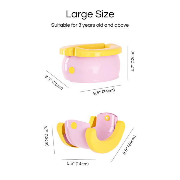 Portable Travel Potty for Toddlers – Whats Included | Toki Toy Box