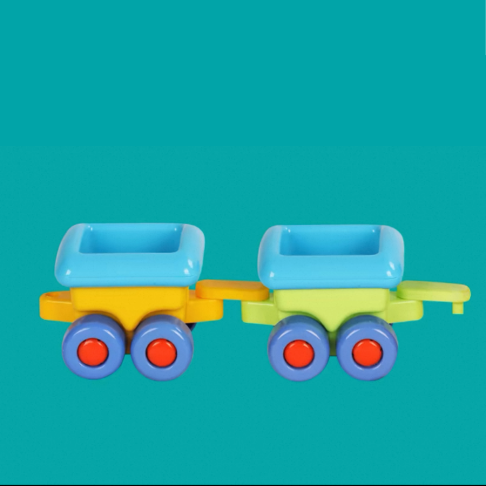 Electric Chug Train Set – Interactive Track Toy for Kids – Size Reference | Toki Toy Box
