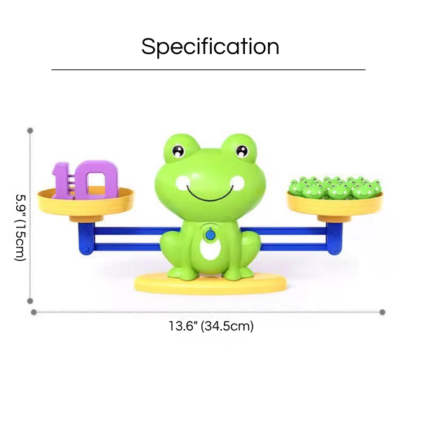 Frog Balance Math Toy – Fun Learning Game for Kids | Toki Toy Box – Whats Included | Toki Toy Box