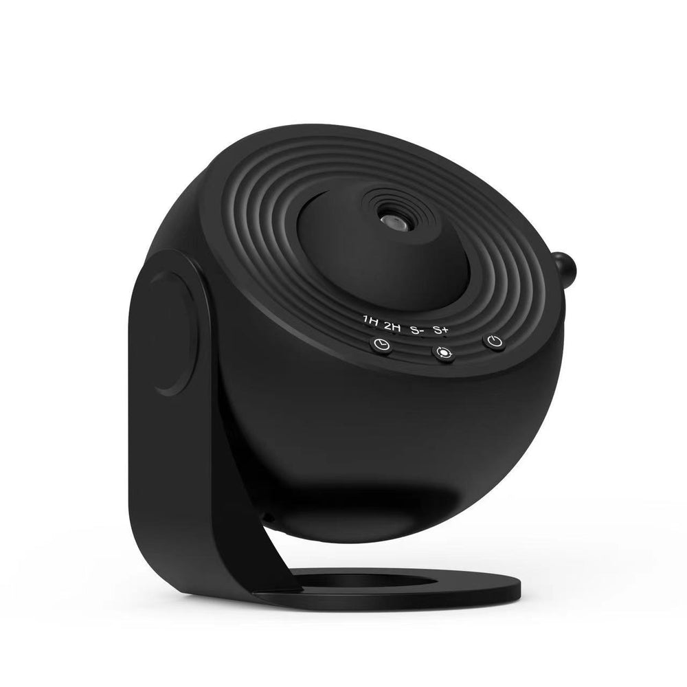 360° Galaxy Star Projector – Night Sky Lamp with Timer – Side View | Toki Toy Box