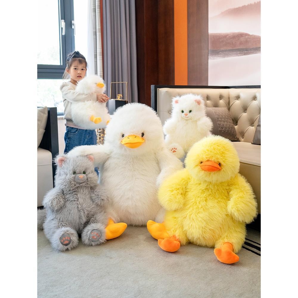Cute Duck Plush Pillow | Ultra-Soft Cuddle Toy | Toki Toy Box – Whats Included | Toki Toy Box