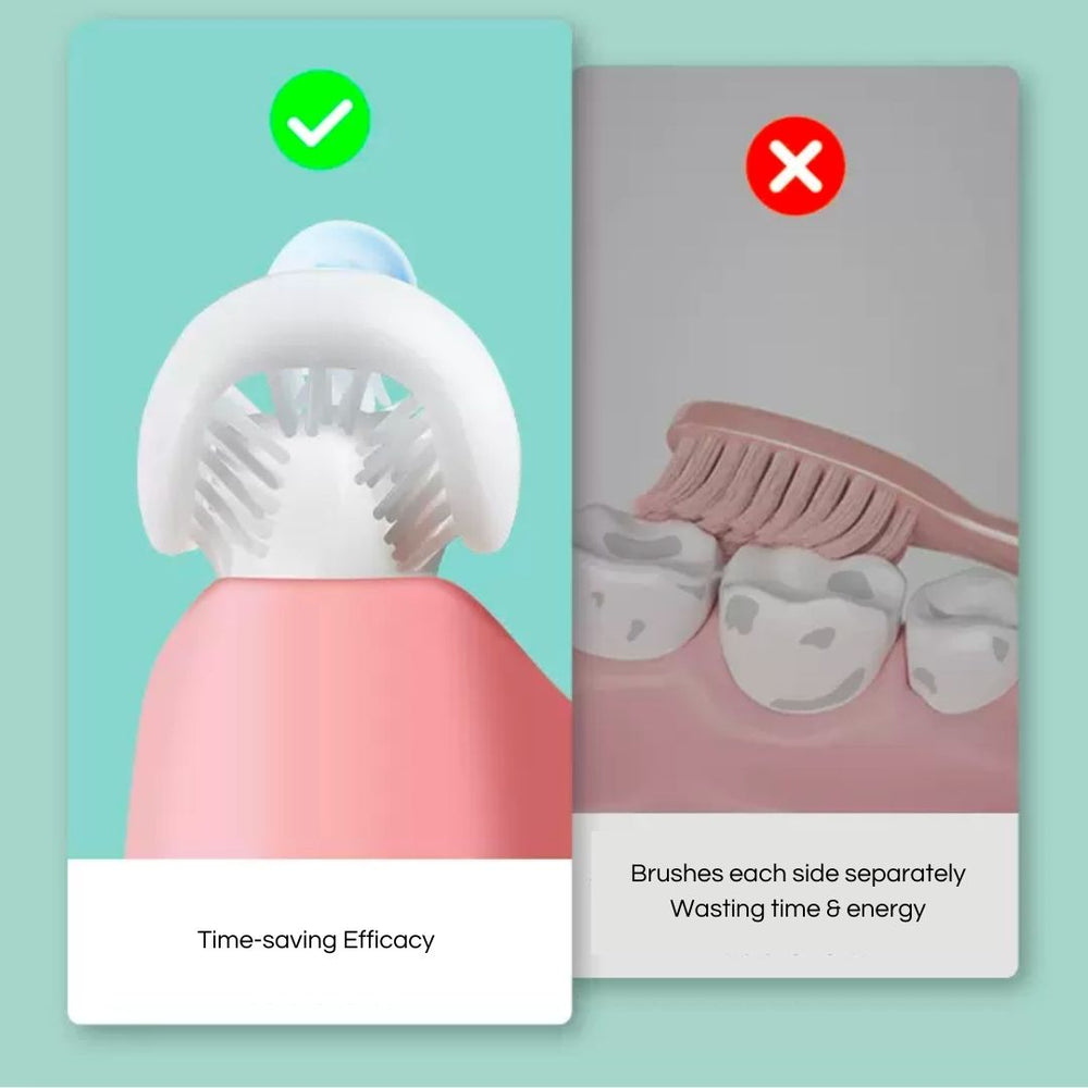 BrushBreeze Kids Toothbrush – Easy Clean & Gentle Care – In Use | Toki Toy Box