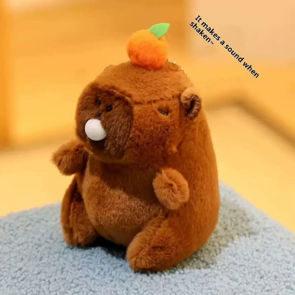 Fluffy Sound Plush Toy – Cute Shake & Play Soft Doll – Color Options | Toki Toy Box