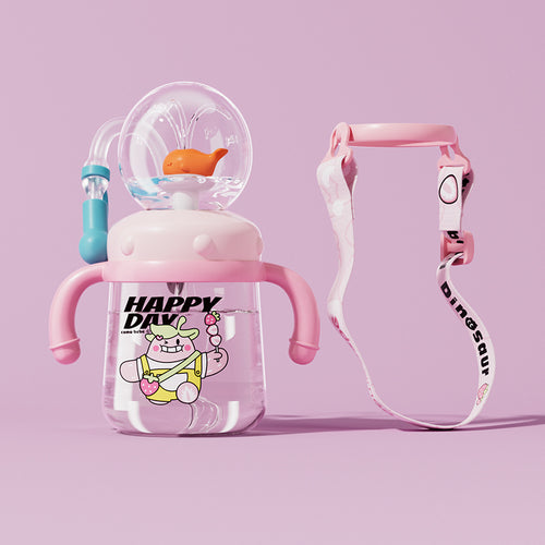 Whale Fountain Kids Cup – Fun Drinking Bottle | Toki Toy Box - Toki Toy Box