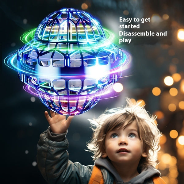 Magic Flying Ball – Luminous Floating Rotating Toy for Kids & Adults