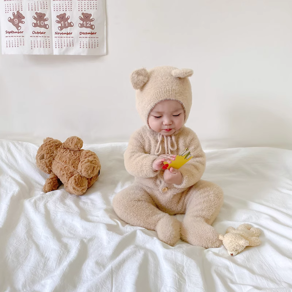 BearHug Baby Romper - Toki Toy Box